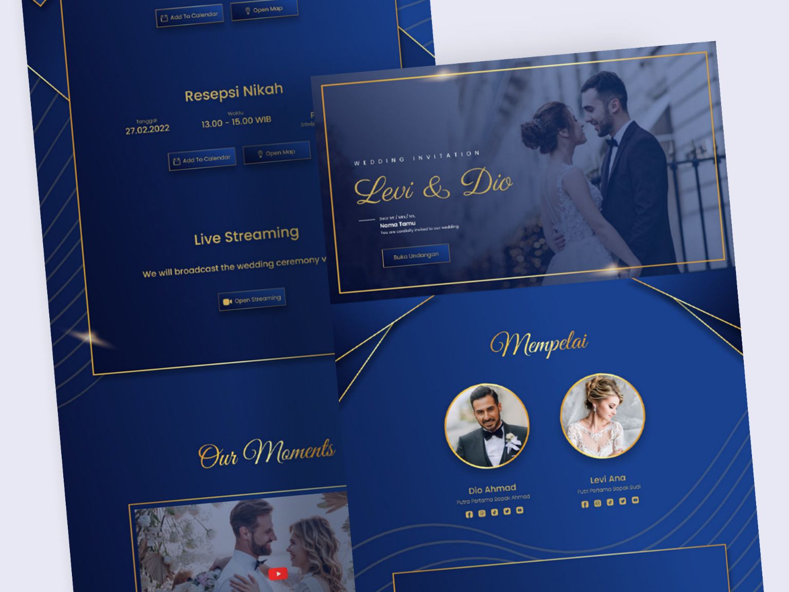 Preview template Elegant 1