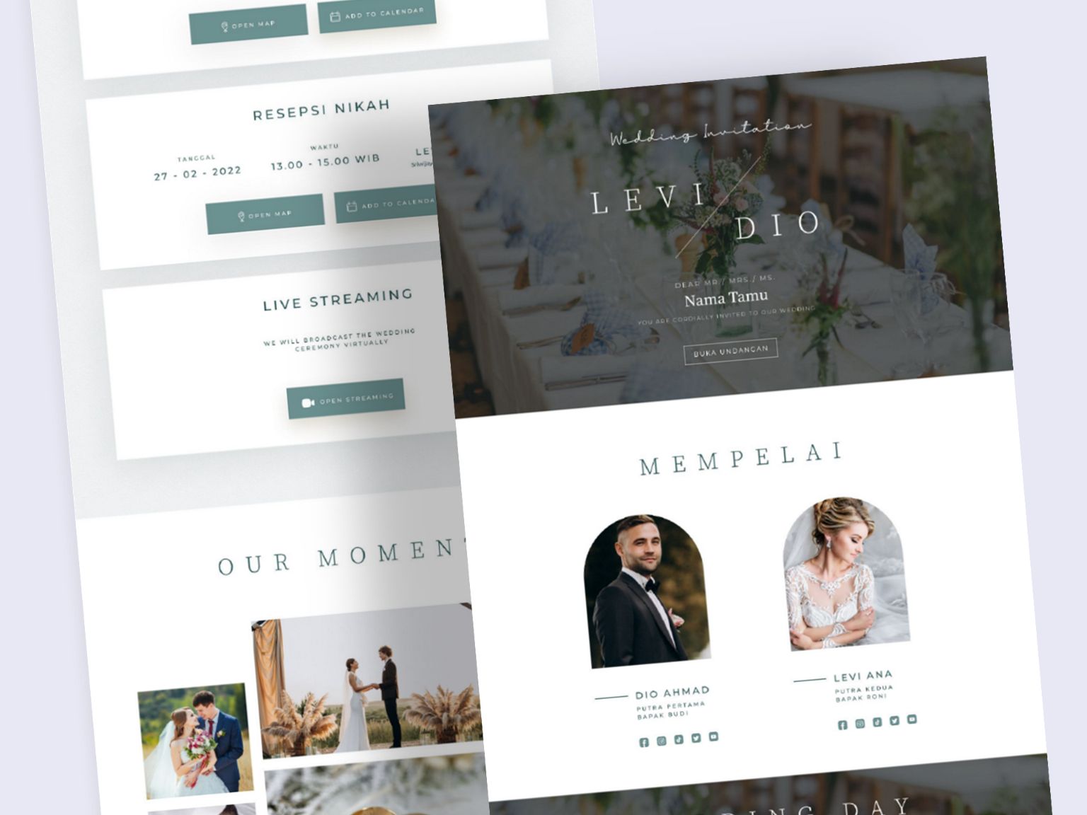Preview template Minimalist 5