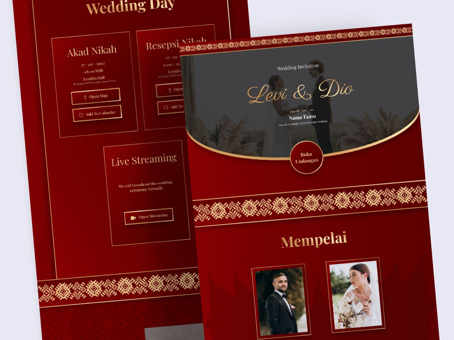 Preview template Traditional 3