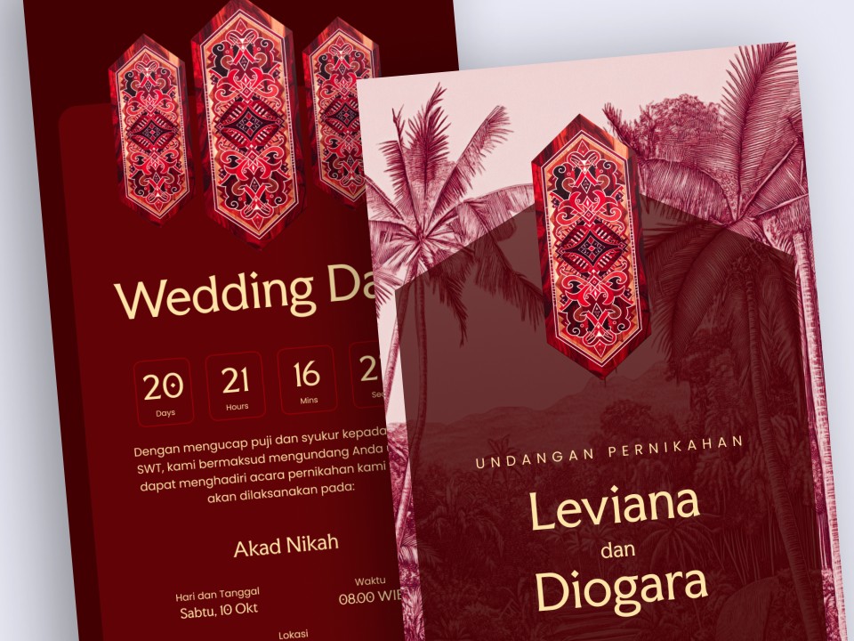 Preview template Dayak
