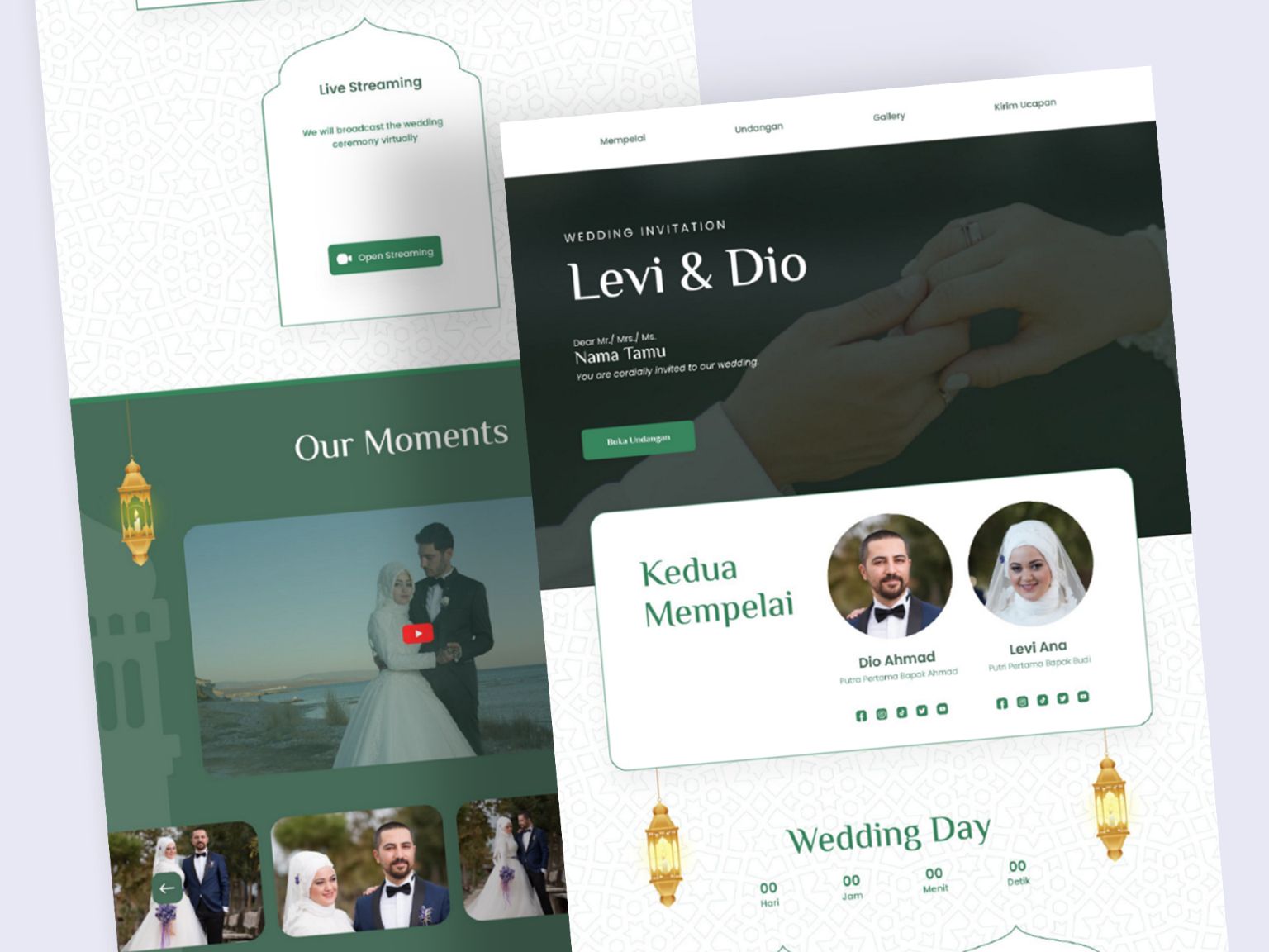 Preview template Islamic 2