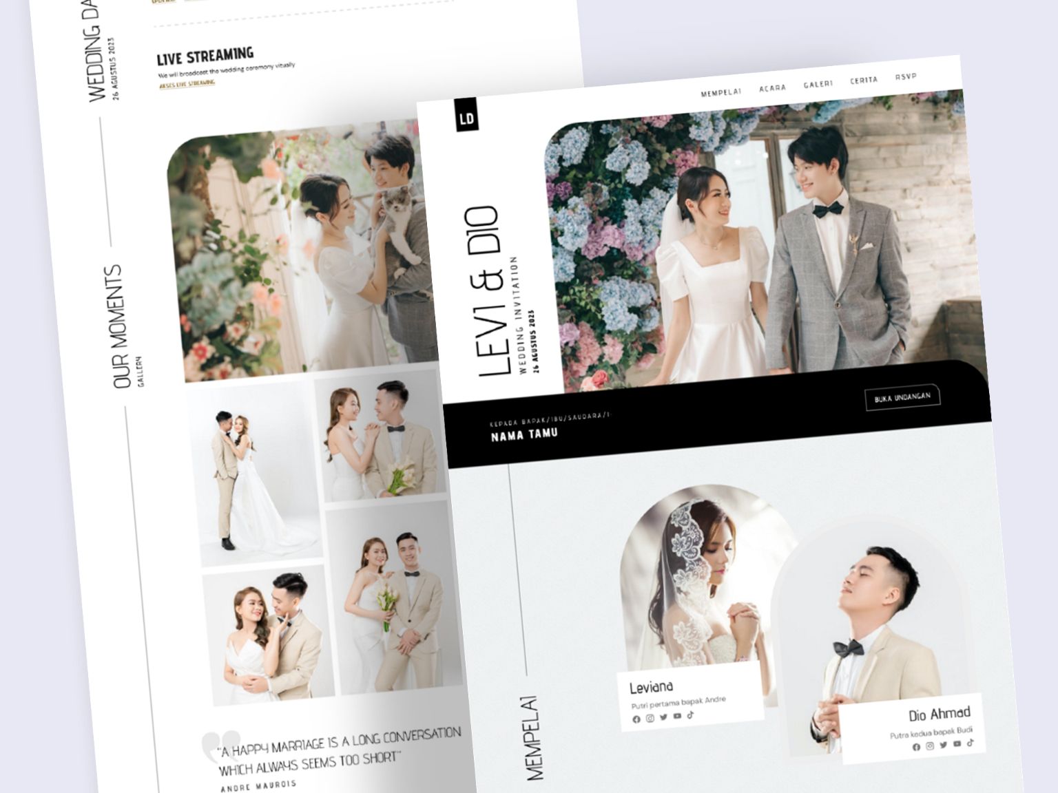 Preview template Minimalist 12