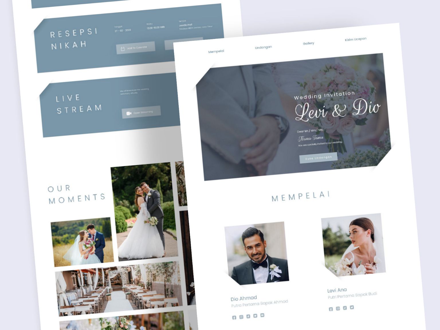 Preview template Minimalist 6