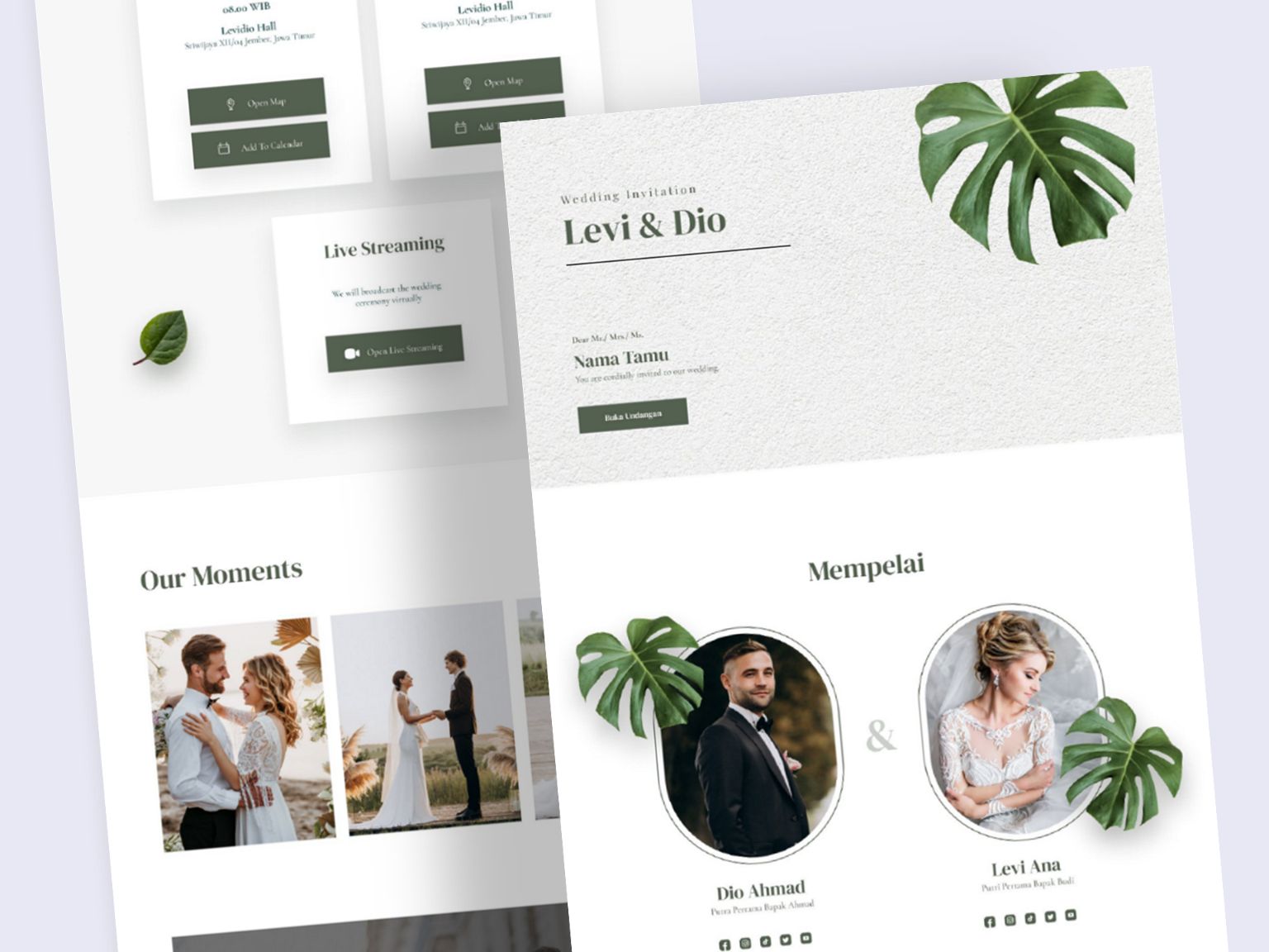 Preview template Minimalist 7