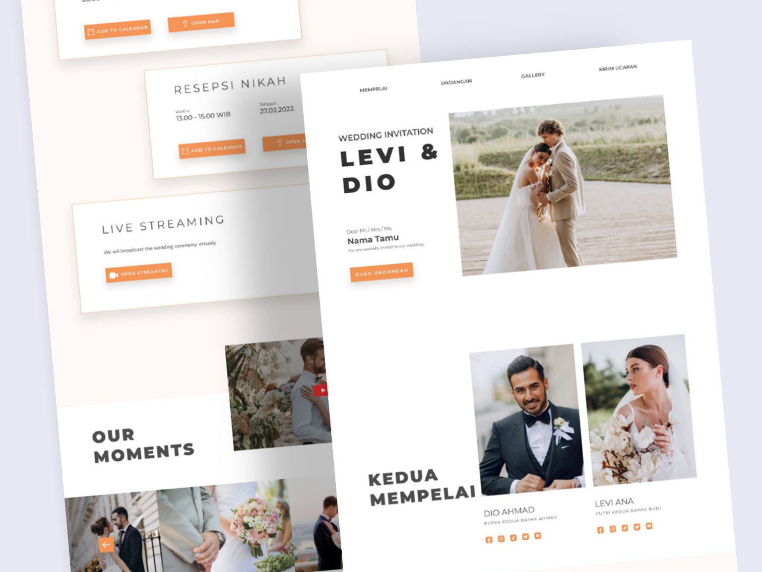 Preview template Minimalist 8