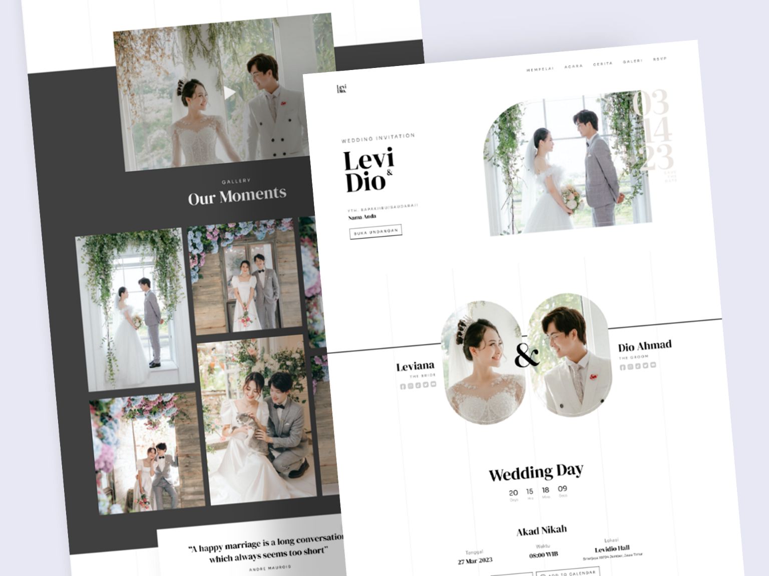 Preview template Minimalist 9