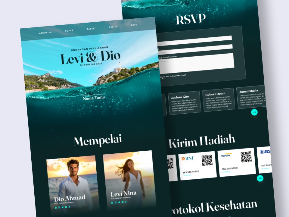 Preview template Underwater